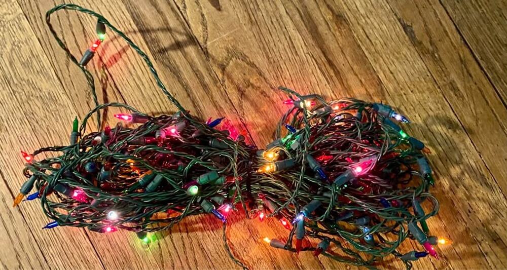 Multicolor Christmas String Lights 6.3 ft Holiday Decor